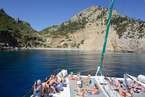 Mallorca Catamaran Cruise with Scenic Views and BBQ Lunch