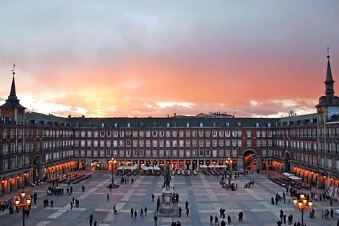 Plaza mayor of Madrid