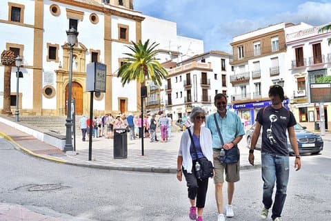 White village in Ronda
