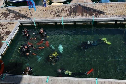 Scuba Diving Baptism in Caleta de Fuste