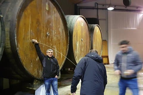Traditional Meal in a Basque Cider House from San Sebastian