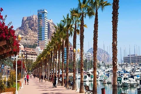 Alicante´s port