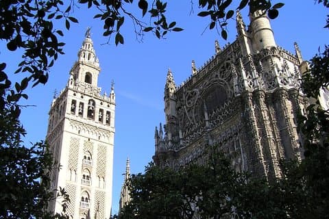 ''La Giralda'', which is part of the Cathedral of Seville