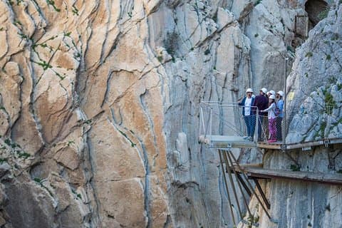 From Granada: Caminito del Rey Guided Tour & Guaranteed Tickets