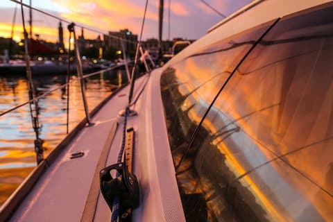 Barcelona Unique Sunset Sailing Experience with Tapas & Open Bar