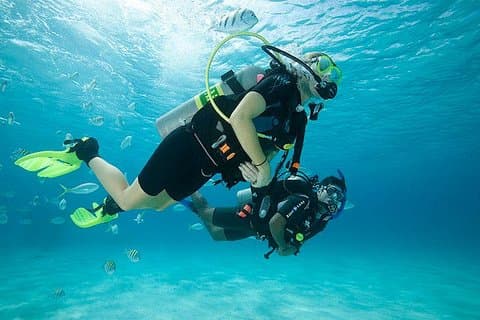 Take your first breath underwater