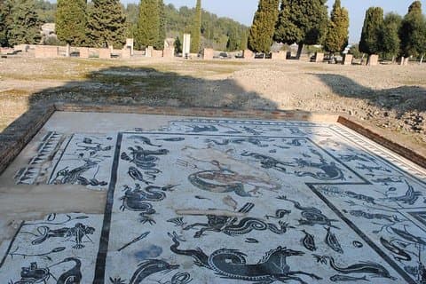 Group Excursion fron Seville to Italica Seville Roman Town