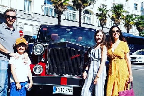 Historic and Modern Madrid by Classic Car Private Tour