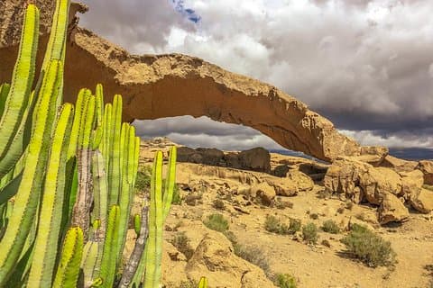 Unique hidden landscapes in southern Tenerife