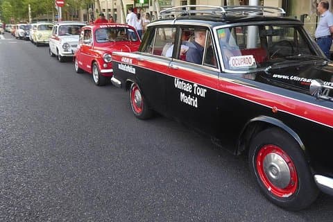 Vintage Tour Madrid Taxi 1500