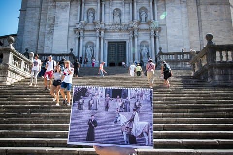 An unforgettable to chance to stand on the same steps as your favourite characters from the show.