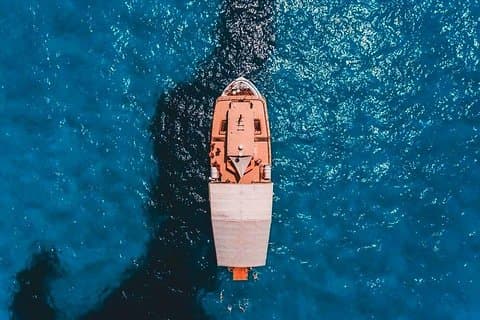 Palma Bay aerial view