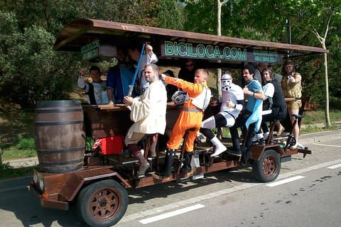 Private Barcelona Beer Bike Tour