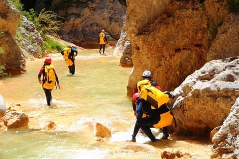 3 days of canyoning in Sierra de Guara