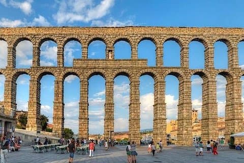 Segovia Fullday Guided Private Tour with car or Van frm madrid