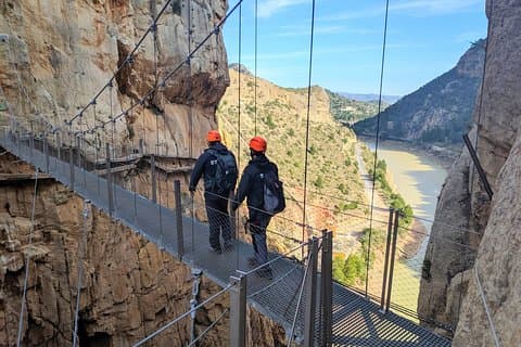 Caminito del rey tour from Malaga by MALAGA ACTIVA TOURS.