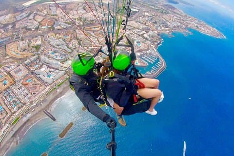 Tenerife Paragliding: PLUS Flight