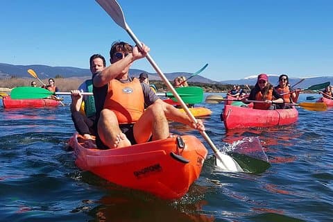 Kayaking Adventure in Madrid with Transport