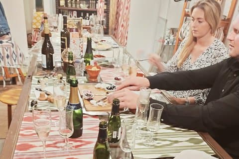 champagne tasting