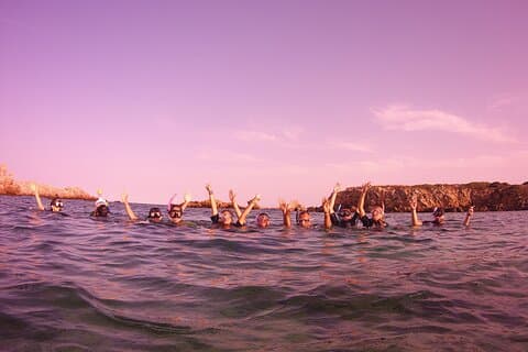 Safari snorkeling tour in Menorca
