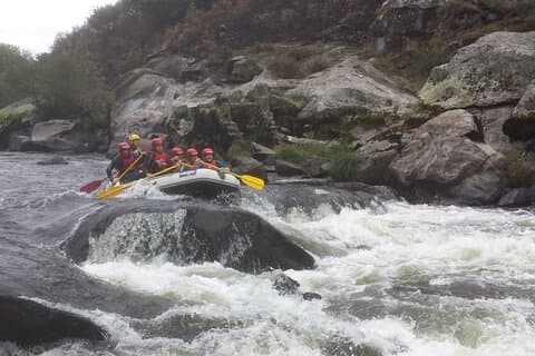 Rafting experience on the Ulla River