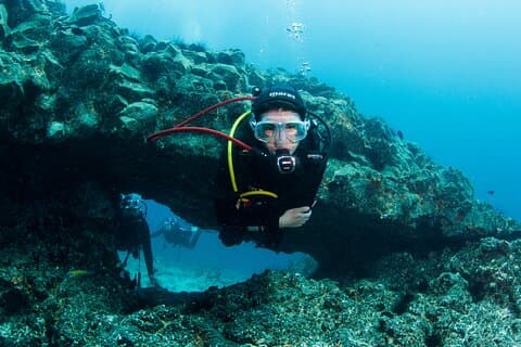 Crystal clear waters of Lanzarote