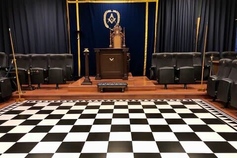 Visit to one of the masonic Loges