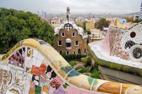 Barcelona from the Park Güell