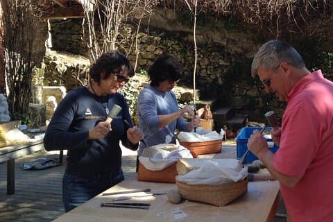 Stone Carving in Cercedilla/Madrid