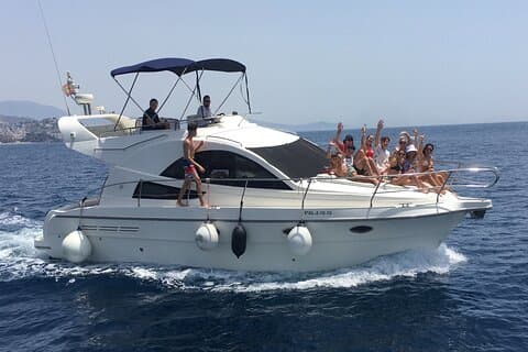 Charlie Ruggle, our 38ft Rodman Motor Yacht