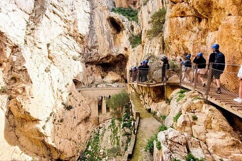 Caminito del Rey with Pickup from Nerja, Torrox and Torre del Mar