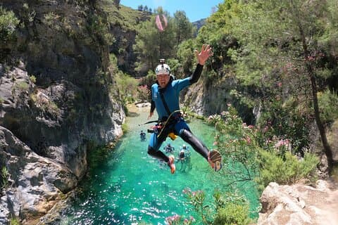 Canyoning Rio Verde from Nerja