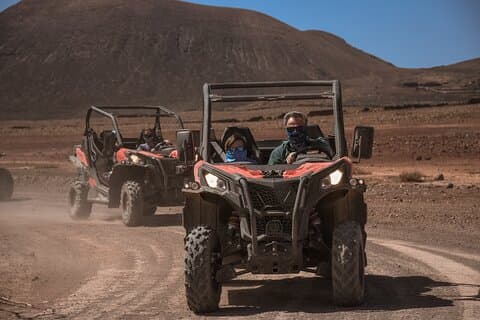 Best Buggy fuerteventura can am 800 2 people at 9:00/12:00/15:00