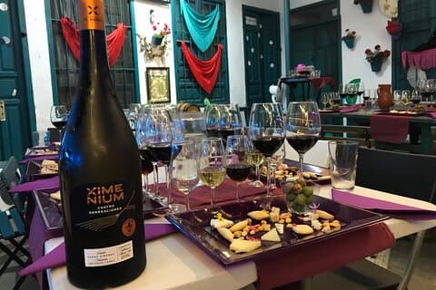 Cordoba sunset, local wine & cheese tasting