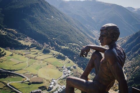 Mirador 'El Roc del Quer' at almost 2,000 m (6,600 feet) above the sea level. Ask me beforehand to come here.