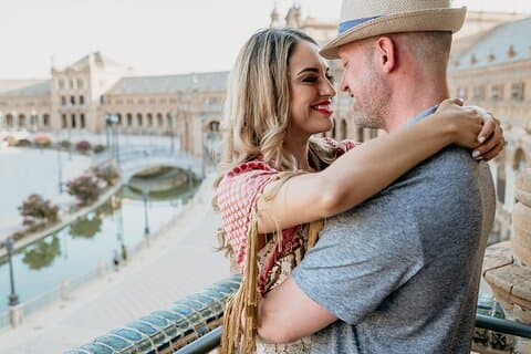 Photo shoot in Plaza de España