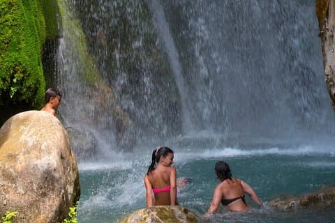 From Valencia: Day Tour to the Algar Springs and Altea