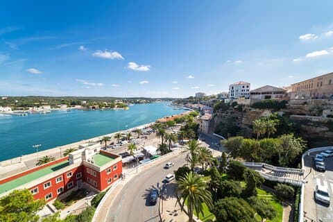 Mahon Harbour, Binibeca and Xoroi Cave tour