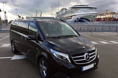 Transfer airport Barcelona (DE 1 to 6 passengers)