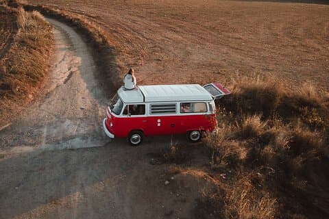VW Kombi T2 Campervan Rental for Roadtrips in Cataluña