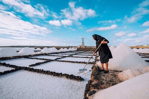Private and Guided Tour to the Salinas de Janubio with Tasting