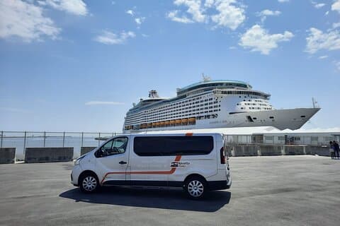 Private Transfer from Barcelona hotels to Barcelona Cruise Port