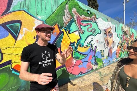 Barcelona Street Art Tour with Exclusive Artist Studios Visit