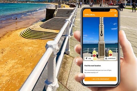 Gijón Self-Guided City Walking Tour & Scavenger Hunt