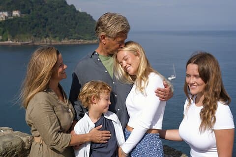All Inclusive Private Family Photoshoot in San Sebastian