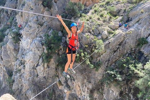 Via ferrata Salto del Ciervo K3