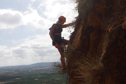 Via ferrata experience Callosa de Segura K3 medium and low level