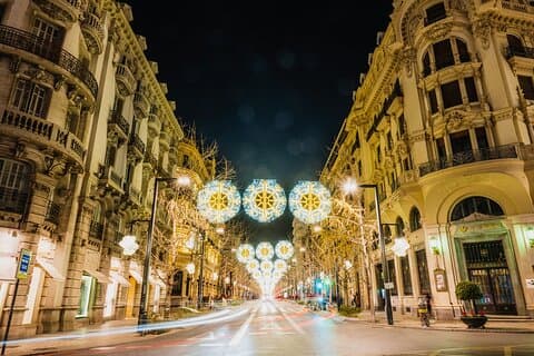 Private Christmas Walking Tour of Granada Historic Squares