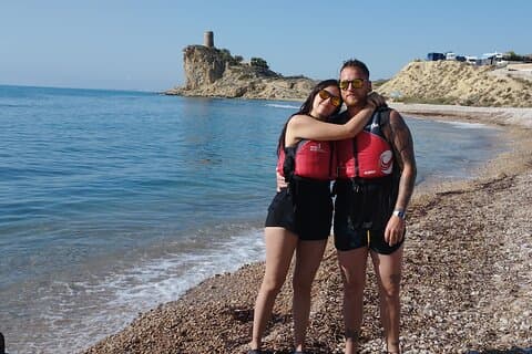 Kayak Route Through Villajoyosa Coves from Alicante