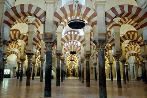 Arches of the 10th century Mosque